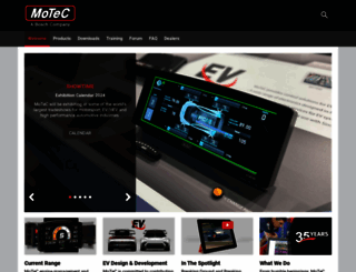 motec.com.au screenshot