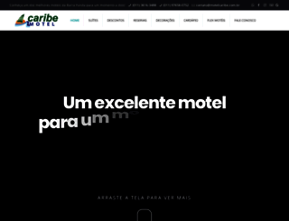 motelcaribe.com.br screenshot