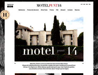 motelpuntcatorze.com screenshot