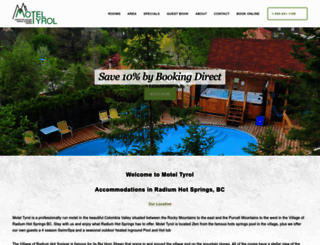 moteltyrol.com screenshot