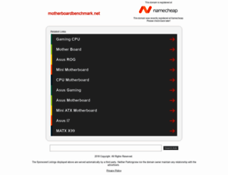 motherboardbenchmark.net screenshot