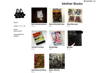 motherbooks.storenvy.com screenshot