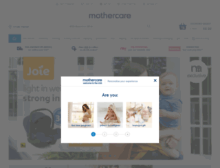 mothercare.co.uk screenshot