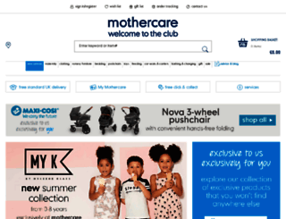mothercare.com.au screenshot