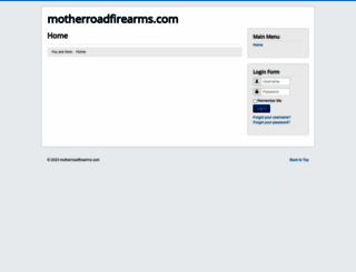 motherroadfirearms.com screenshot