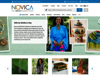 mothers-day-gifts.novica.com screenshot