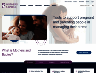 mothersandbabiesprogram.org screenshot