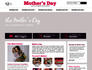 mothersdaycelebration.com screenshot
