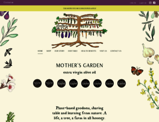 mothersgarden.org screenshot