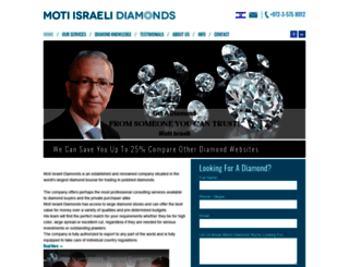 moti-israeli-diamonds.com screenshot