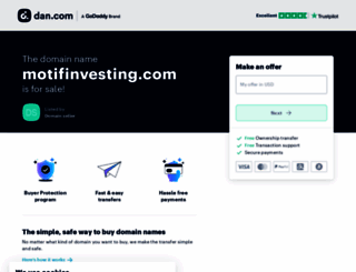 motifinvesting.com screenshot
