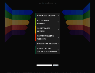motion-drive.de screenshot