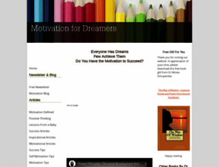 motivation-for-dreamers.com screenshot