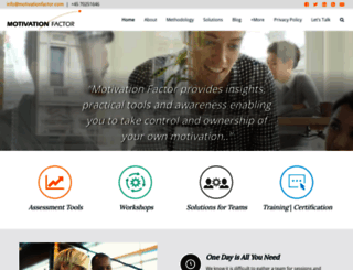 motivationfactor.com screenshot