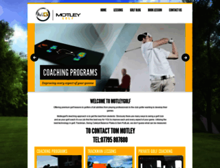 motleygolf.co.uk screenshot