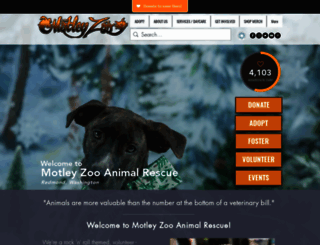 motleyzoo.org screenshot