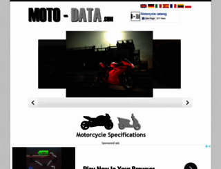 moto-data.com screenshot