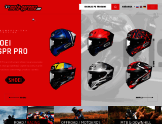 moto-oprema.com screenshot