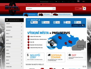 moto-pneu.cz screenshot