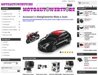 motoautowebstore.it screenshot