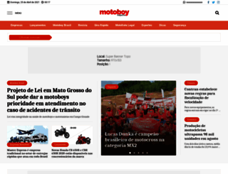 motoboymagazine.com.br screenshot