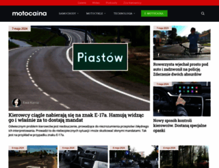 motocaina.pl screenshot