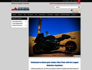 motocomposites.com screenshot