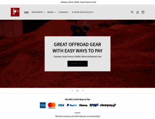 motocrosshut.co.uk screenshot