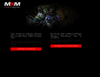 motocrossmag.be screenshot
