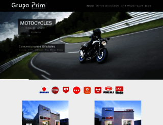 motocycles.grupoprim.com screenshot
