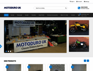 motoduro.co.uk screenshot