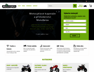 motoforza.cz screenshot