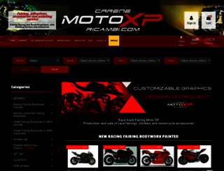 motogpricambi.com screenshot