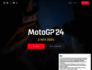 motogpvideogame.com screenshot