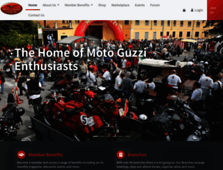 motoguzziclub.co.uk screenshot