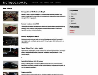 motolog.com.pl screenshot