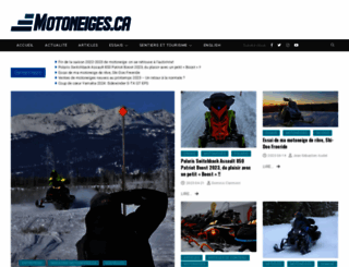 motoneiges.ca screenshot