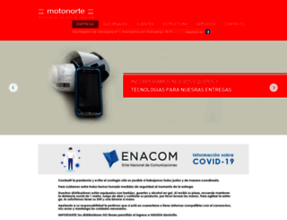 motonorte.com.ar screenshot