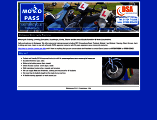 motopass.co.uk screenshot