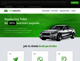 motopozyczka.pl screenshot