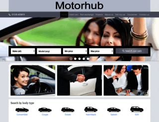 motor-hub.co.uk screenshot