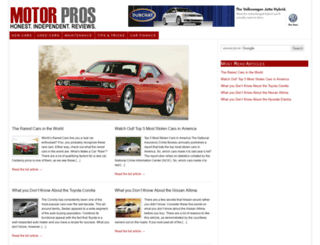 motor-pros.com screenshot