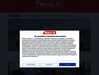 motor16.com screenshot
