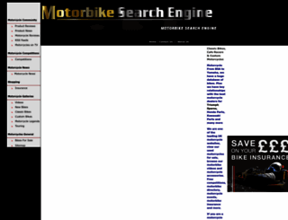 motorbike-search-engine.co.uk screenshot