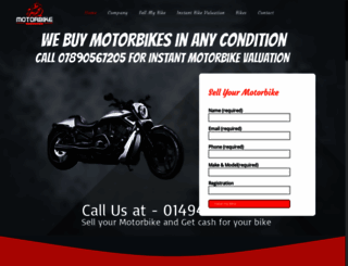 motorbikebuyer.co.uk screenshot