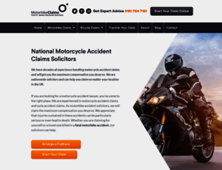 motorbikeclaims.org.uk screenshot