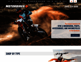 motorbikesplus.com screenshot