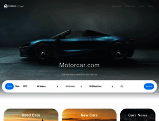 motorcar.com screenshot