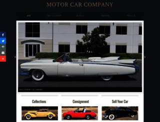 motorcarcompany.com screenshot