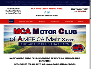 motorclubofamericamca.com screenshot